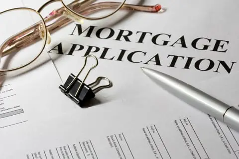 Mortgage application image. 